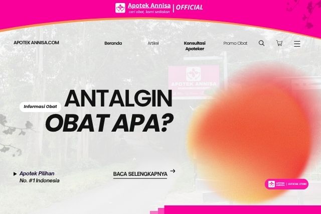 antalgin obat apa